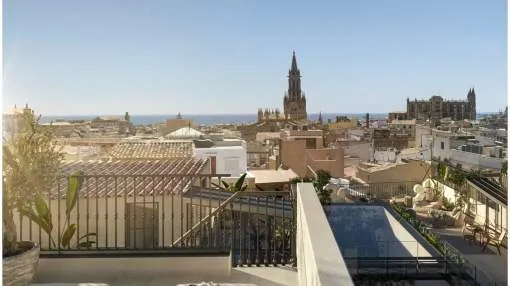 Beautifful penthouse with sea views in Palma Old town Beautifful penthouse with sea views in Palma Old town